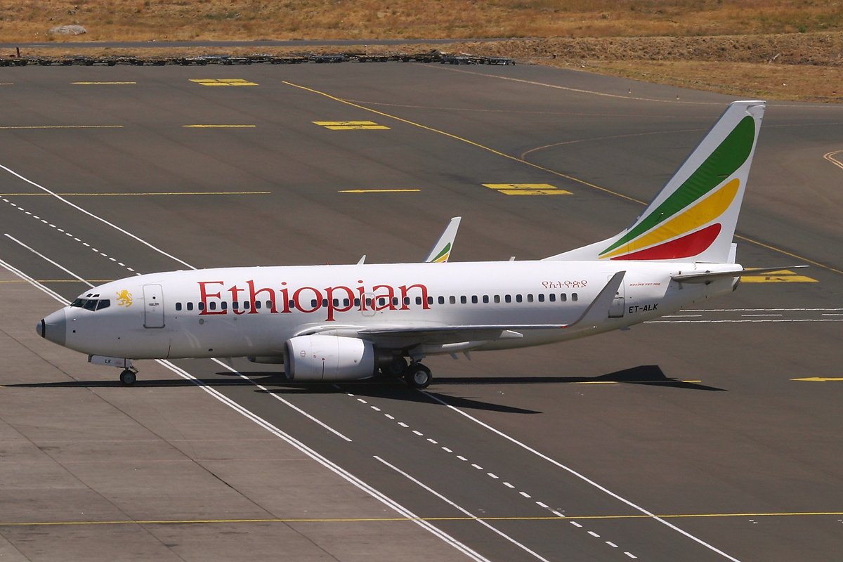 Boeing 737 760, Ethiopian Airlines AN1006822
