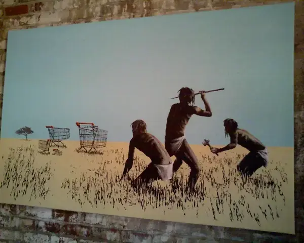 Art work by Banksy title unknown