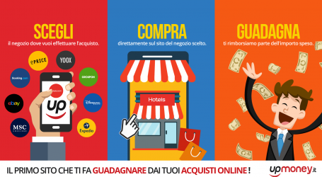 Up Money  Guadagna Facendo Shopping