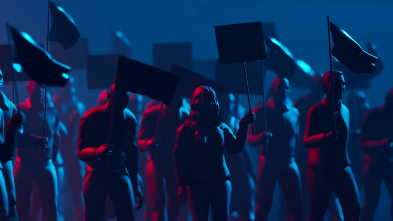 Videoblocks demonstration women