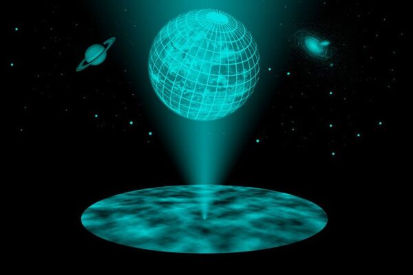 Universe as a giant hologram