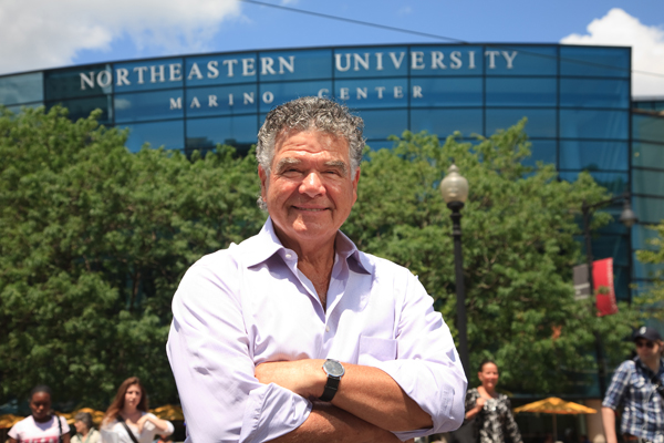 Roger Marino tours the Marino Center in July 2011.