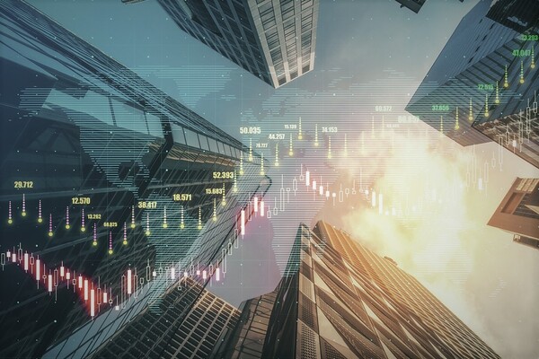 Forex,Trade,Market,And,Development,Concept,With,Growing,Digital,Candlestick