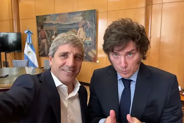 Javier Milei Luis Captuo Argenti