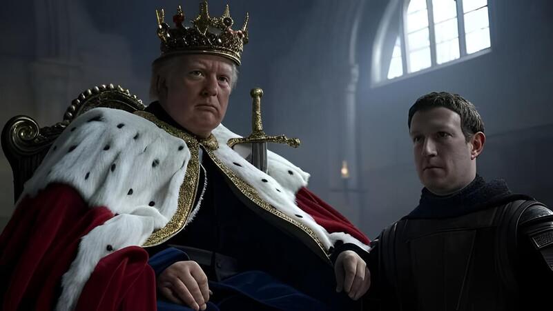 Donald trump e mark zuckerberg i (2)