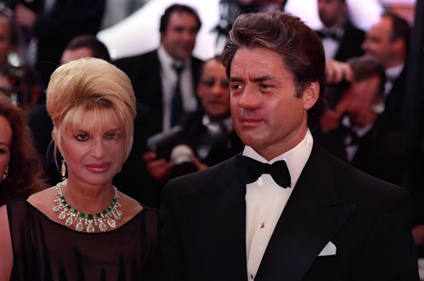 Ivana trump and her partner roff