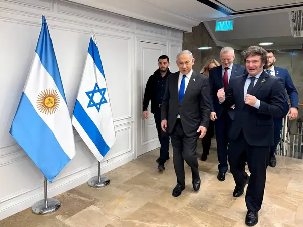 Milei netanyahu israel argentina (1)