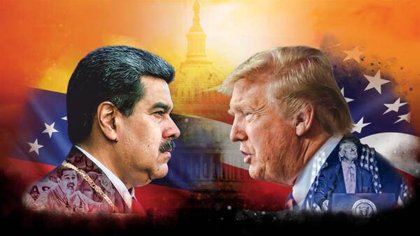Nicolas maduro y donald trump