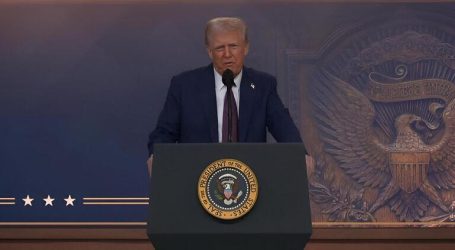 Trump a Davos annuncia davanti ad una platea entusiasta che il ‘Covid’ è stata un’operazione militare fatta con armi chimiche (Video Ufficiale)