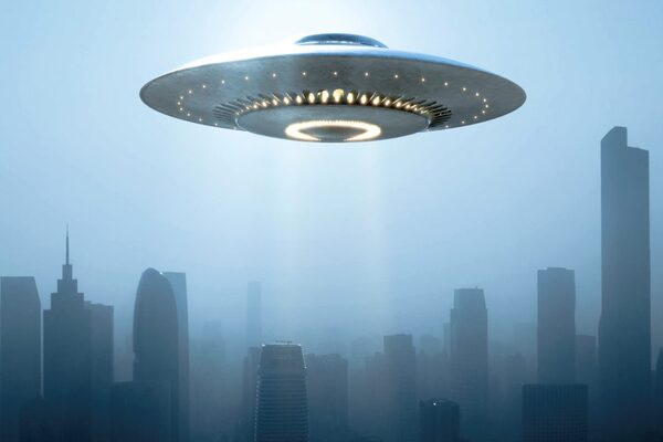 UFO over city 02.20.26 Getty