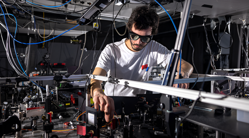 Doppelspaltexperiment in der Zei