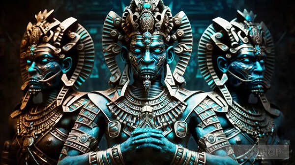 Ancient alien gods annunaki ai a