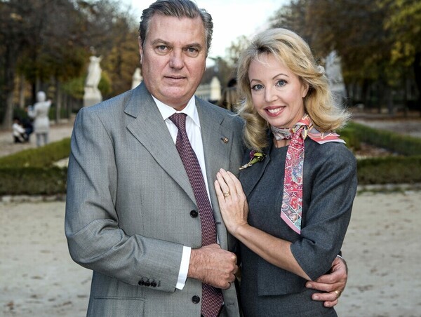 Don Carlos de Borbon Dos Sicilias and his family in Madrid