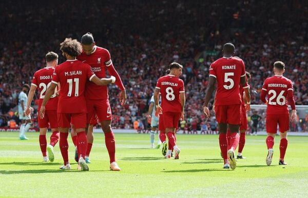 Liverpool salah van dijk konate