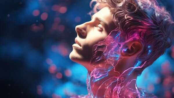 Globo holografico que proyecta g