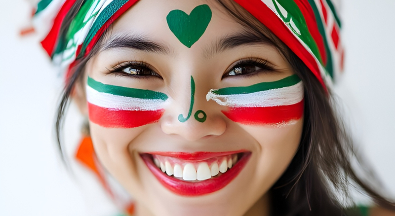 Iranian pride shines through vib