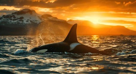 Pngtree orca killer whale in med