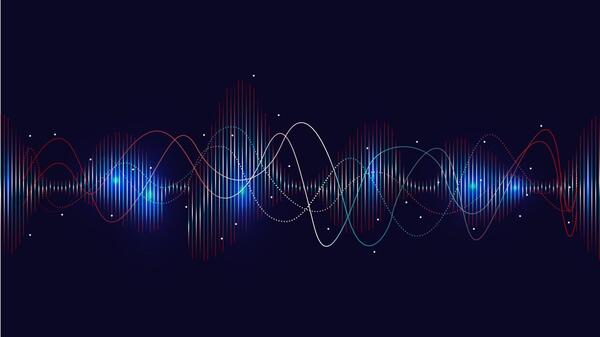 5226597 onde sonore luminose con