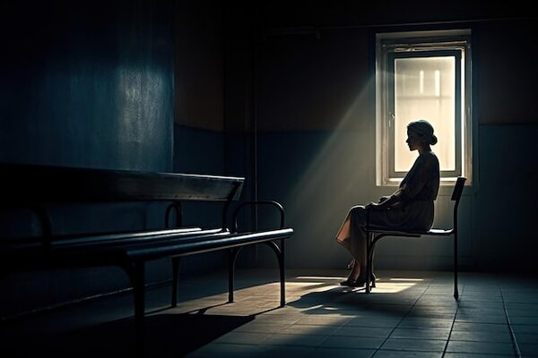 Solitudine mente e pensieri vuot