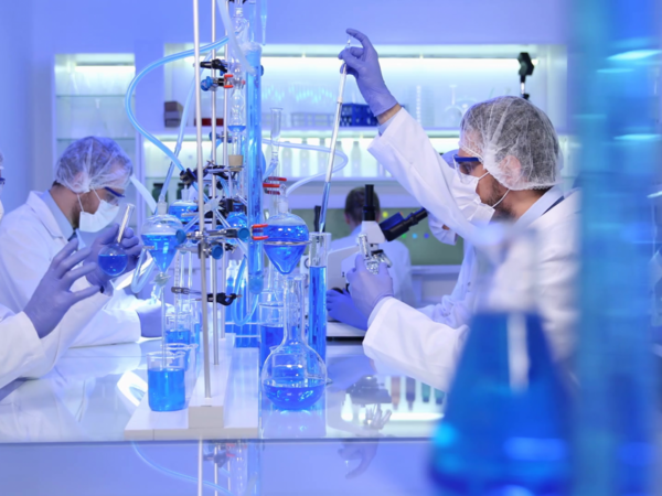 Videoblocks medical researchers