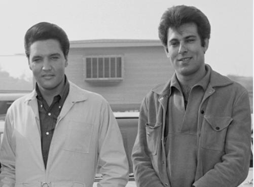 Elvis and Larry Geller