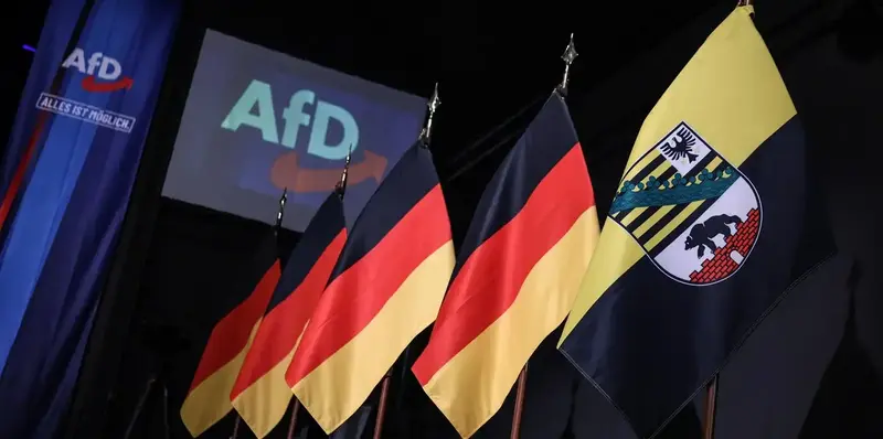 Germany politics vote state saxo