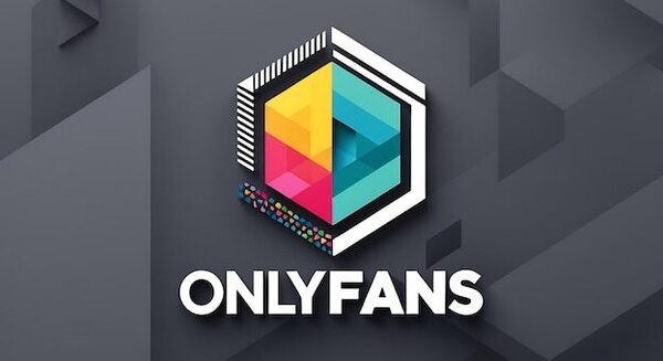 Stylish onlyfans logo with moder
